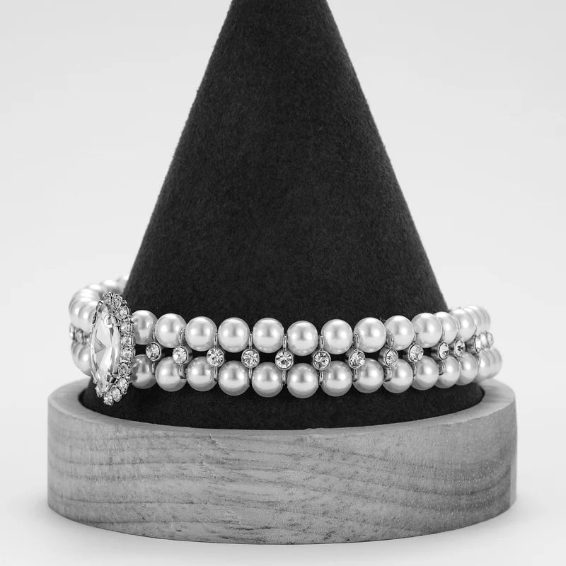 Luxury Cat Puppy Pearl Necklace Rhinestone Collar for Cats Small Dogs Ragdoll Cat Sphynx Necklaces Pet Accessories collier chat